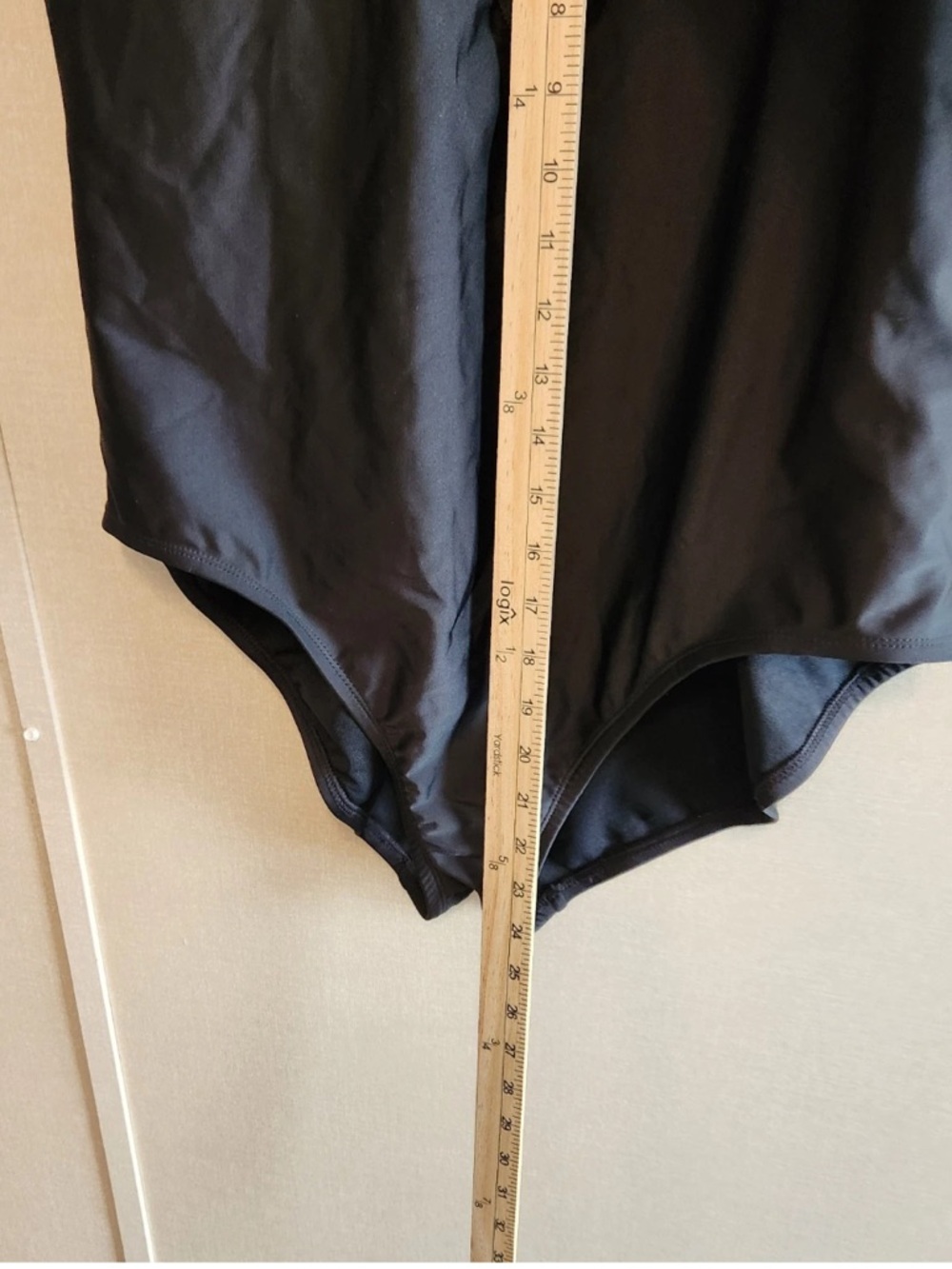 Nautica 3X Black One-Piece Swimsuit - Picture 10 of 12